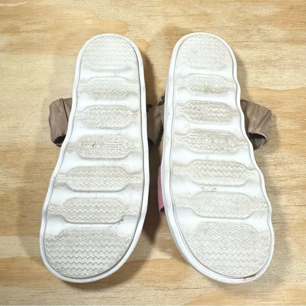 Koolaburra by UGG Pink and Tan Slide Sandals Women’s Size 7.5